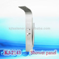 Stainless steel bath led light shower panel
